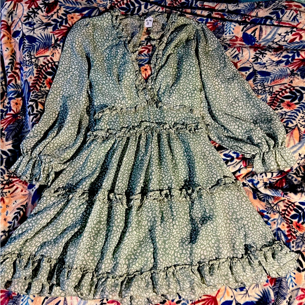 Boutique Mini Dress Open Back